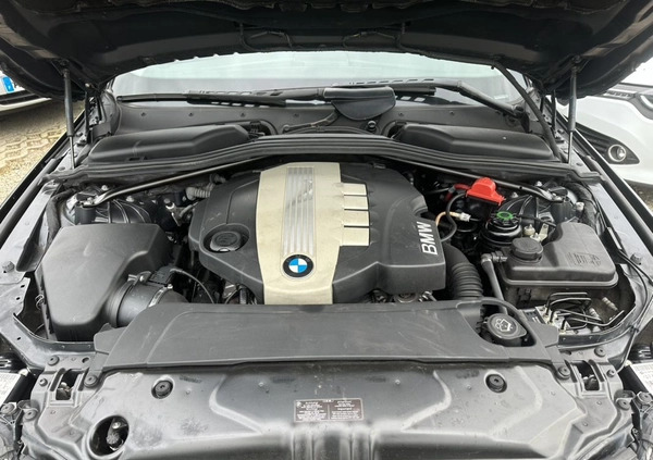 BMW Seria 5 cena 26900 przebieg: 229000, rok produkcji 2007 z Wyrzysk małe 742